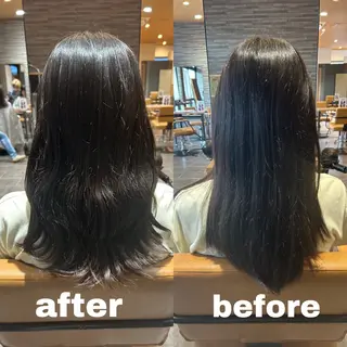 ロング 川野 柚奈のヘアスタイル