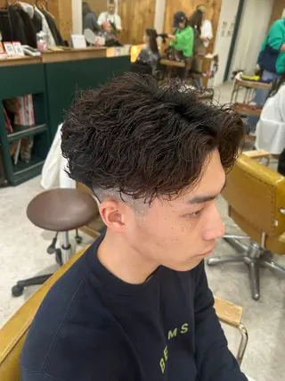 パーマ ヘアアレンジ メンズ 《外国人風ヘア特化》 早川 愛斗のヘアスタイル