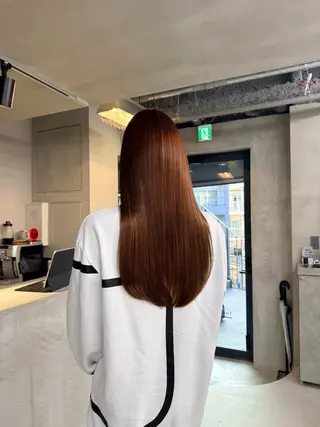 ロング KURUMI SHIMAのヘアスタイル