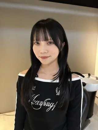 ロング カラー N°sopo 札幌大通のヘアスタイル