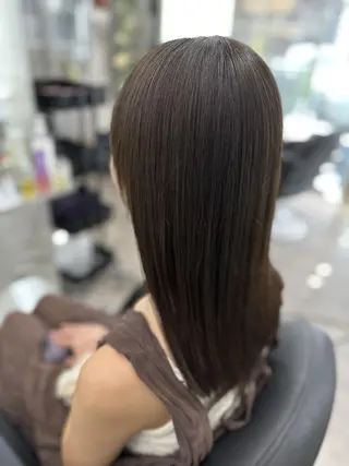 ロング 代表 中島貴志のヘアスタイル