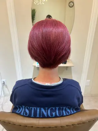 ショート ヘアケアソムリエ MIKUのヘアスタイル