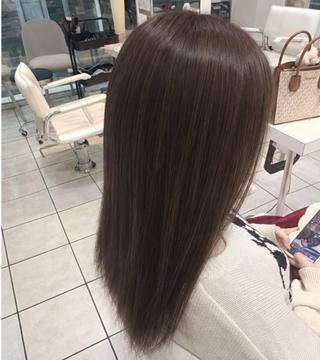 ロング カラー 透明感カラー×美眉 🎀大西みゆう🎀のヘアスタイル