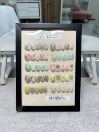 ネイル ネイルサロンリベラ 金山店　水野のネイルデザイン