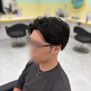パーマ メンズ Mio｜横浜 メンズ特化🖤のヘアスタイル