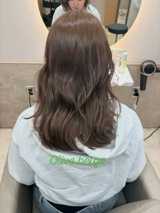 ロング カラー ✨髪質改善カラー✨ 赤味除去カラー/理久のヘアスタイル
