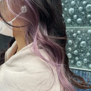 ロング カラー 北川 智海のヘアスタイル