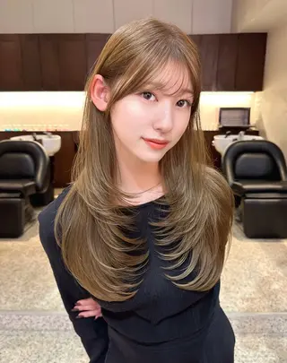 ロング ボブ/透明感カラー 🌿栄🌿kouneのヘアスタイル