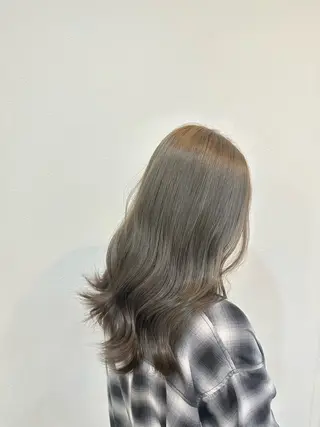 セミロング おおつか せいやのヘアスタイル