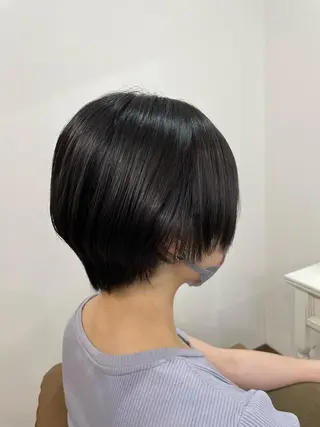 ショート 佐々木 浩之のヘアスタイル