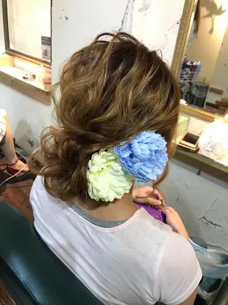 ヘアアレンジ 【カメレオン】 上村 祥子のヘアスタイル