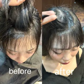 ロング レイヤーカット×髪質 改善🇰🇷シオリのヘアスタイル