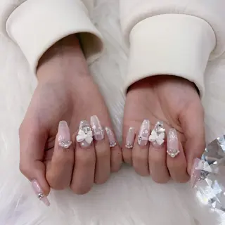 ネイル 🎀ナナミ/渋谷 /ガーリー🎀のネイルデザイン