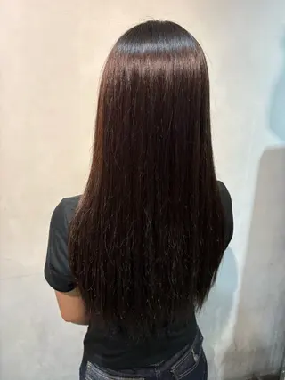 ロング カラー 城川 ノアのヘアスタイル