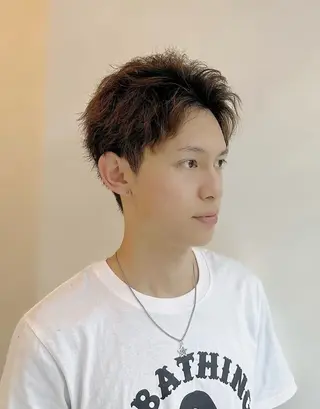 ショート パーマ メンズ VANCOUNCIL 松本のヘアスタイル