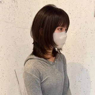 ミディアム カラー mai / linoah˚✧のヘアスタイル