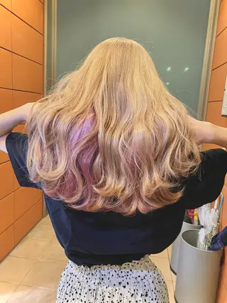 カラー 💖改善カラー 板倉百花💖のヘアスタイル
