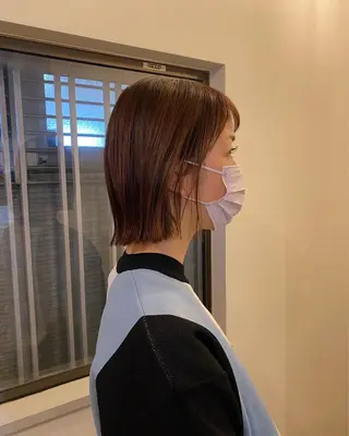 ショート ムナカタ アカリのヘアスタイル