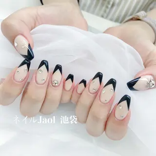 セミロング ネイルJaol 池袋のネイルデザイン