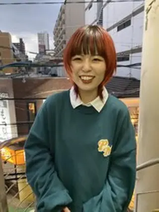 カラー カラー/ダブルカラー インナーカラー/ボブのヘアスタイル