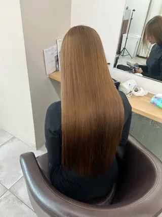 ロング カラー 赤みゼロ/透明感 カラー🌿KANTAのヘアスタイル