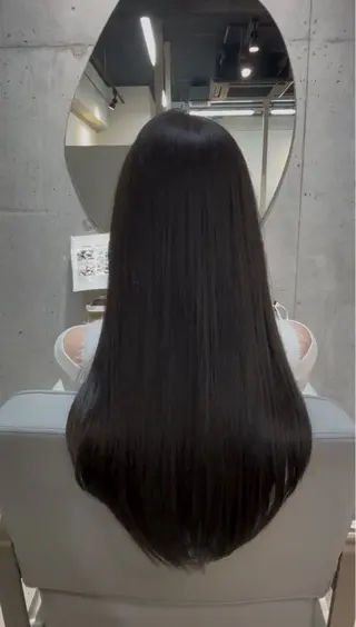 ロング カラー 透明うる艶カラー🫧 ココロのヘアスタイル