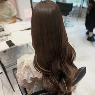 ロング カラー 透明感/艶カラー 💘Hanaのヘアスタイル