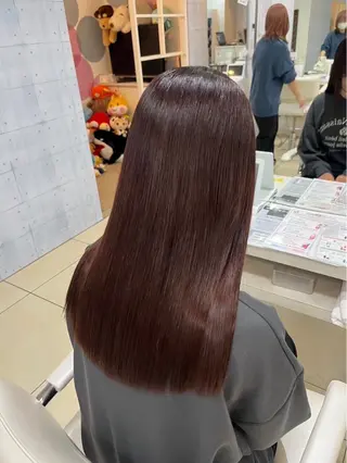 ロング カラー 🎀ゆい🎀 髪質改善カラー🎀のヘアスタイル