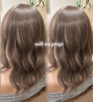 セミロング カラー 高橋 那美のヘアスタイル