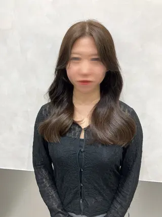 ロング カラー 💖ブリーチなし透明 感💖ASAHIのヘアスタイル