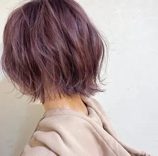 ショート カラー スタイリスト 林 風香のヘアスタイル