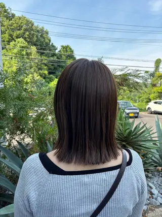 ミディアム カラー reciel / rinaのヘアスタイル
