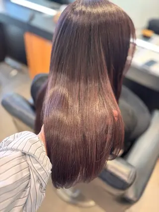 ロング カラー RABU 髪質改善/ 縮毛矯正/名古屋伏見のヘアスタイル