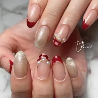 ネイル Nailsalon Bleu vertのネイルデザイン