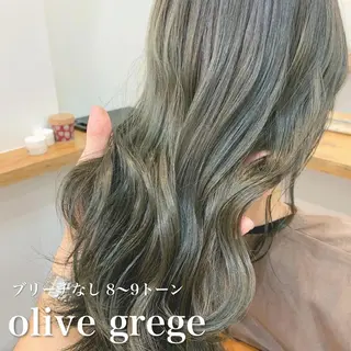 セミロング カラー navile原宿 yumaのヘアスタイル