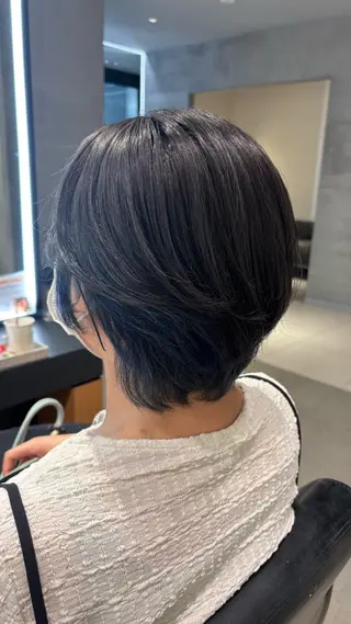 ショート KAREN(ému) 伏見/カットモデルのヘアスタイル