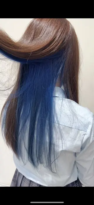 ロング 森田 明日香のヘアスタイル
