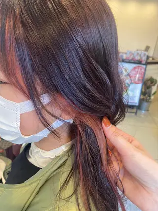 カラー 優子/ 似合わせカットカラーのヘアスタイル
