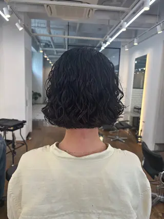 ショート パーマ ハードパーマ Rico💜のヘアスタイル