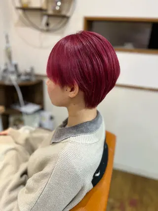 ショート カラー 勢力 星南のヘアスタイル