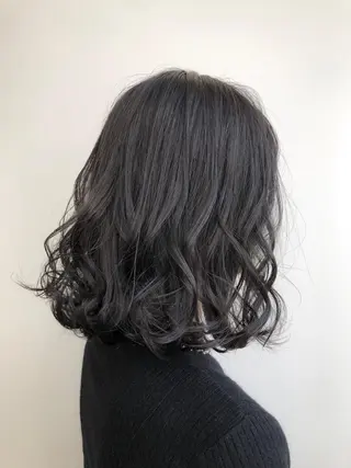 ミディアム カラー 【透明感、艶髪】西村 有司のヘアスタイル