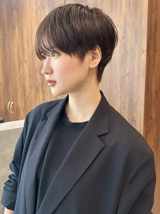 ショート 佐藤 尚子のヘアスタイル
