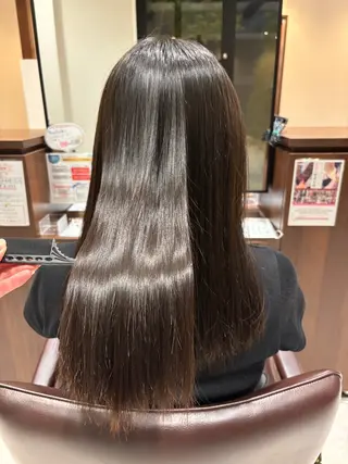 セミロング 🫧ナチュラル矯正 /カラー🫧あやりのヘアスタイル