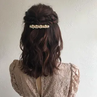 カラー ヘアアレンジ トップスタイリスト 🧸中島梨穂🧸のヘアスタイル