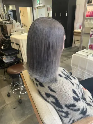 ミディアム カラー 吉村 夏椰のヘアスタイル