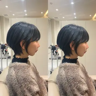 ショート ボブ/くびれヘア /MAHIROのヘアスタイル