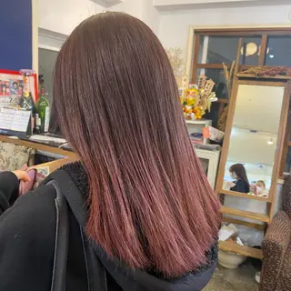 ロング 完全個室/ケアカラー 🌟misaki🌟のヘアスタイル