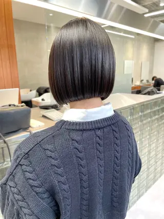 ショート 👑ボブはお任せ ミヤノ👑のヘアスタイル