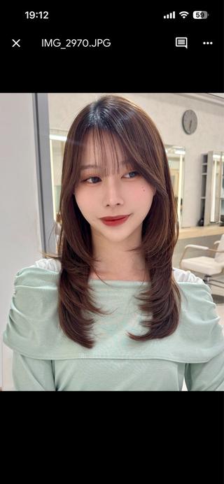 ロング 🫧透明感 × 艶髪カラー🫧このかのヘアスタイル