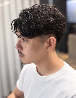 パーマ メンズ 村井隆仁/上品/ 海外風/栄/矢場町のヘアスタイル